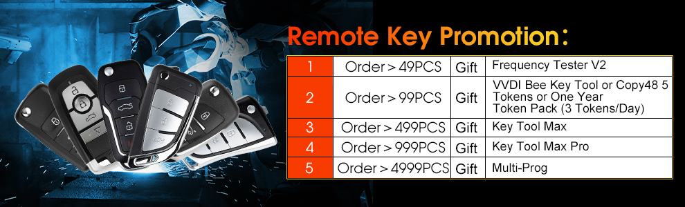 Buy Xhorse Remote Keys Get Free Gifts
